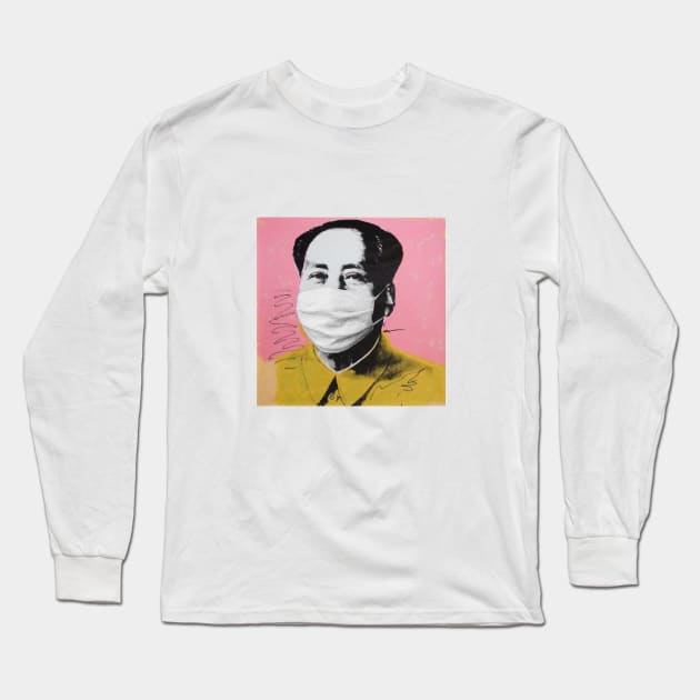 Mao coronavirus Long Sleeve T-Shirt by tskoy